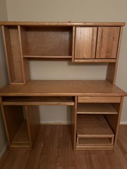 Oak Office Desk