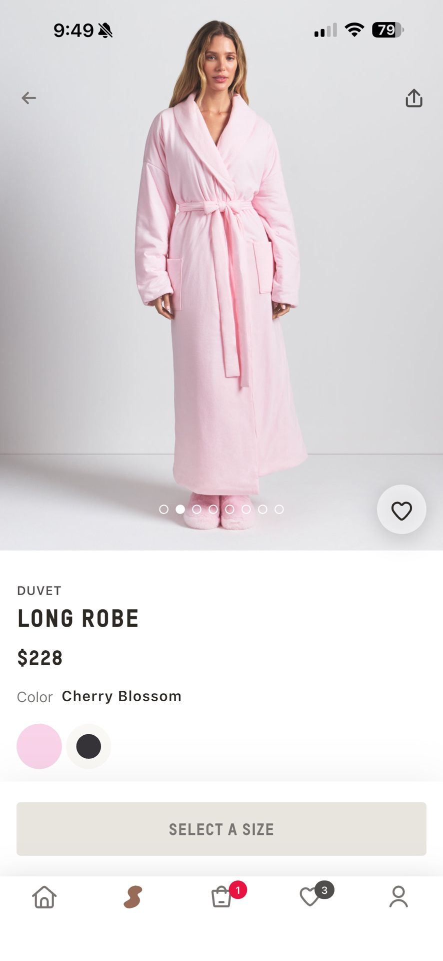 Pink SKIMS Robe Small/Medium