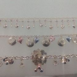 Charm anklets