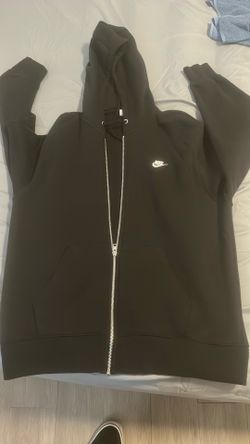 Large Black nike zip up