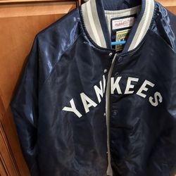 Mitchell & Ness Lightweight Satin Yankees Jacket