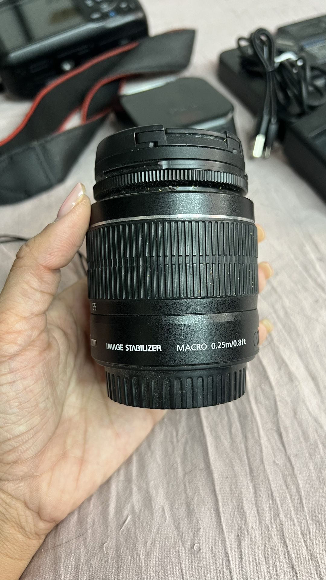 3 CANON Lens: Tamron 28-75mm f/2.8 XR Di LD Lens Canon EF-S 18-55mm f/3.5-5.6 is II SLR Lens Canon EF 75–300mm Lens