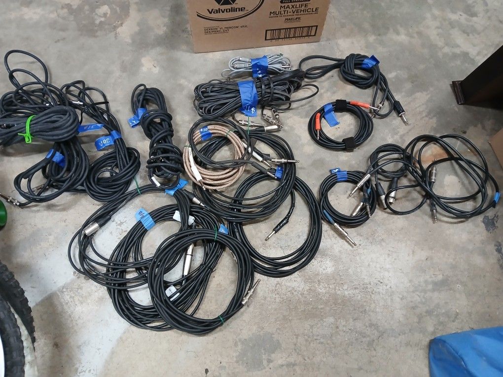 Speaker Mic Instrument Cables