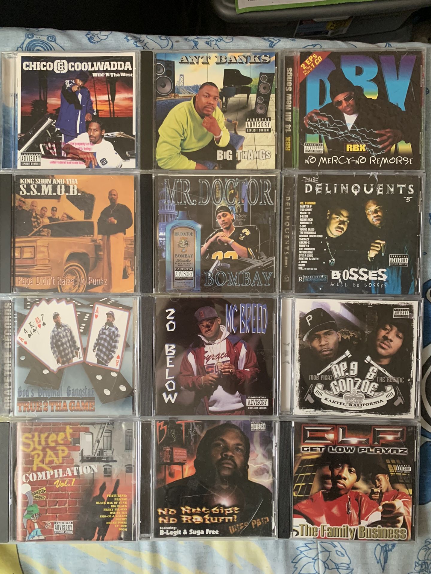 Rap hip hop gangsta rap g funk rare out of print