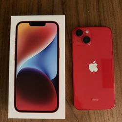 Apple iPhone 14 128GB, Product Red, Unlocked
