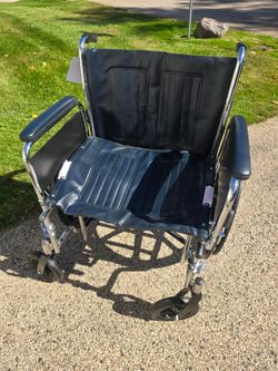 New Medline Excel Extra-Wide 24" Bariatric Wheelchair