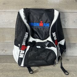 Iron Man World Championship Backpack Bookbag Black Red White Blue