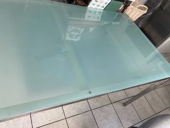 Glass table