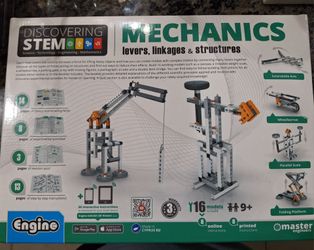 Engino STEM kit Mechanics- levers, linkages, and structures