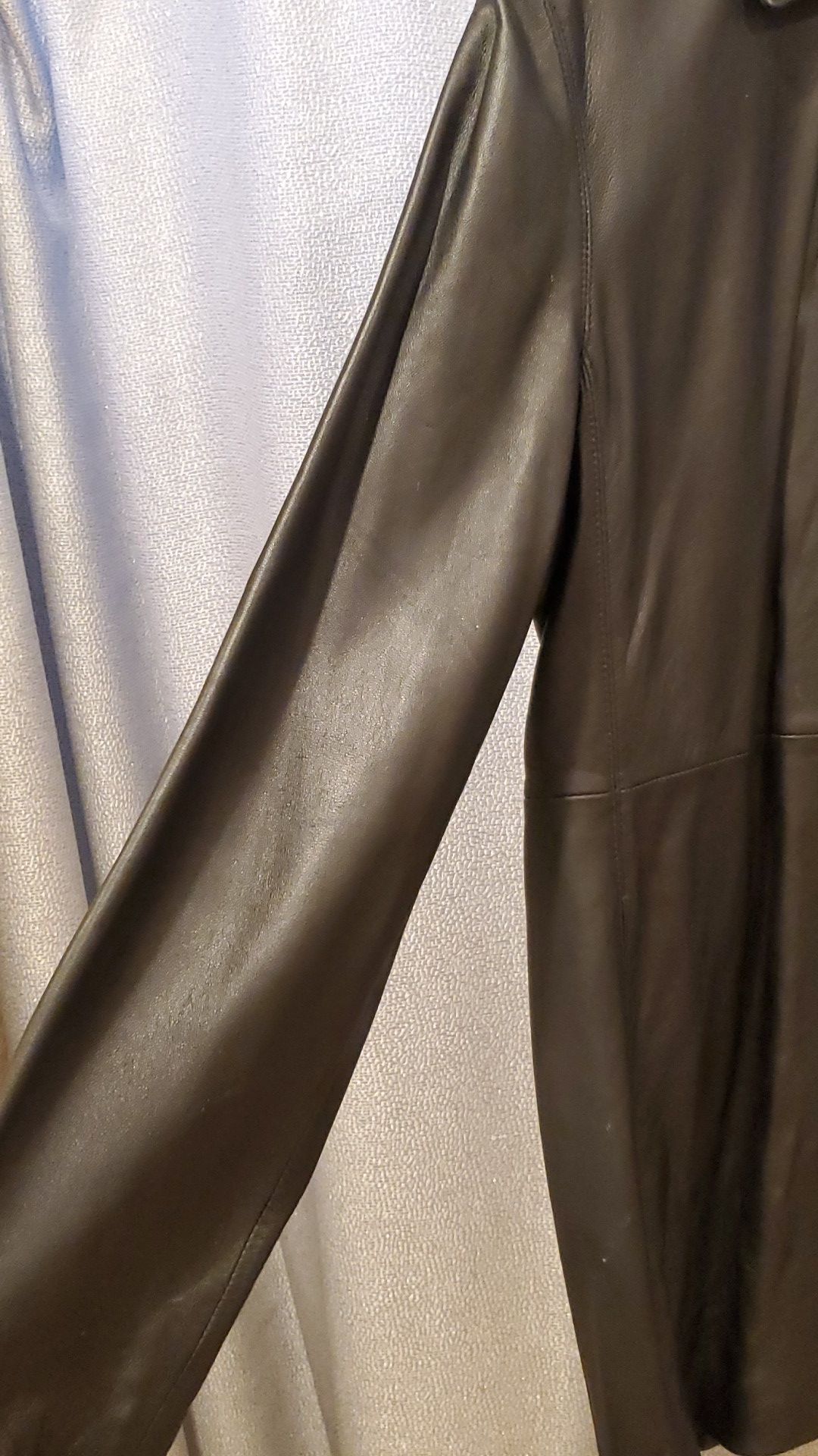 Lether coat