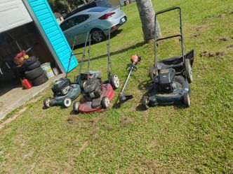 Lawnmover & trimmer