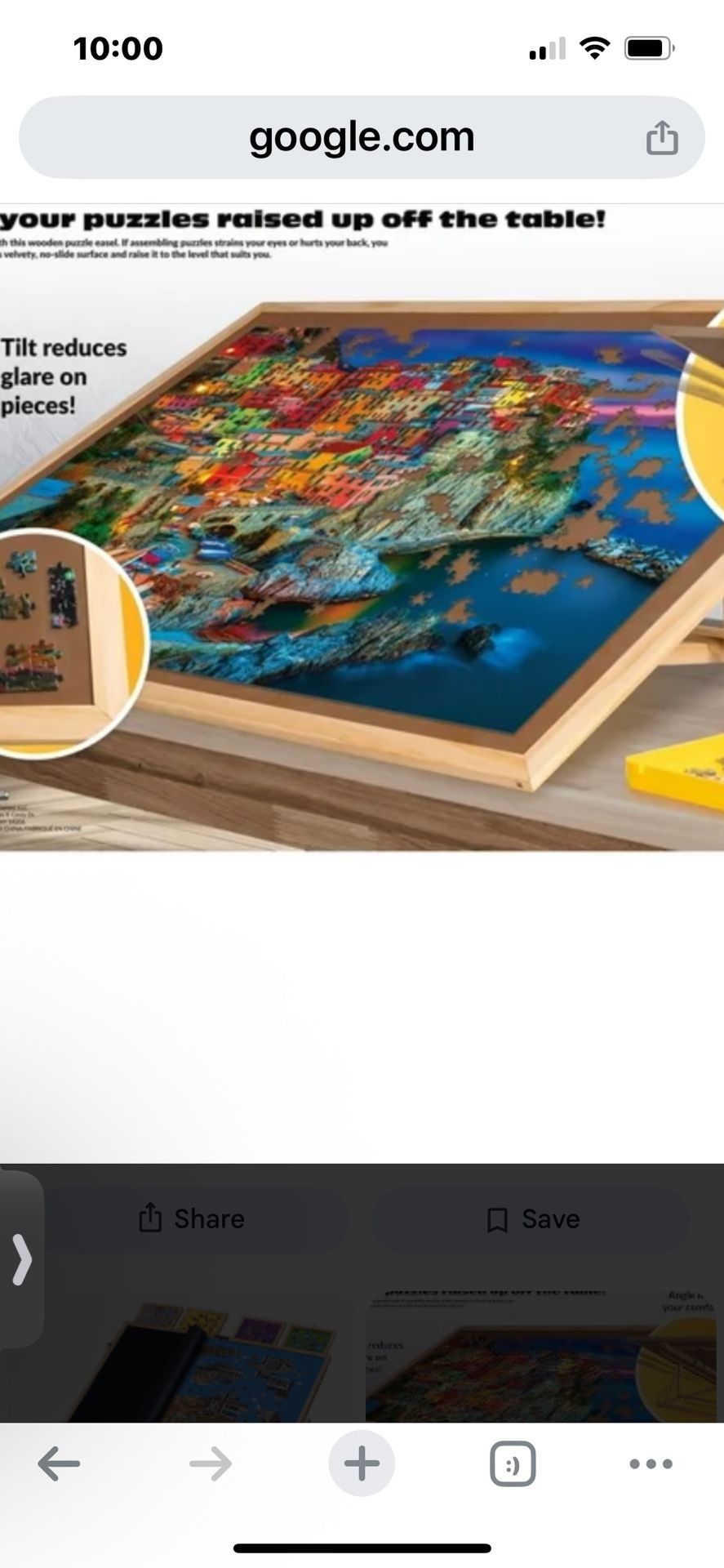 Pita-pita 1500 Piece Puzzle Board Rotating and tilting