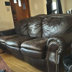 Leather Couch