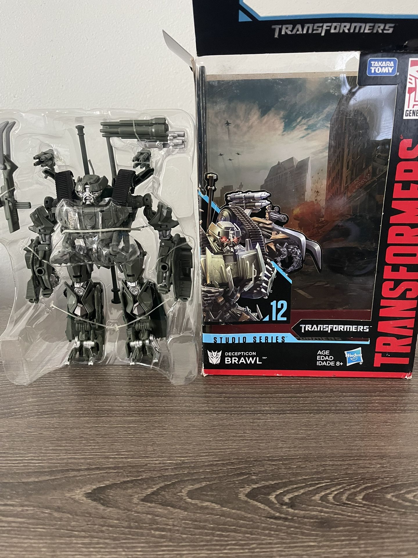 Transformers E0772 Studio Series 12 Deluxe Brawl Action Figure