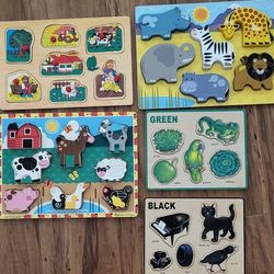 Wooden Puzzle For Kids ( Price Firm!)