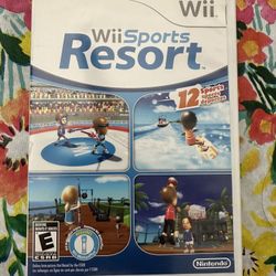 NINTENDO WII SPORTS RESORT GAME