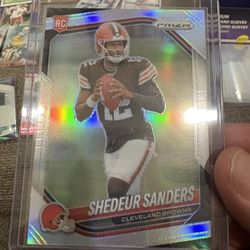 Shedeur Sanders Card