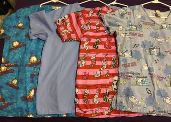 Scrub Tops Only