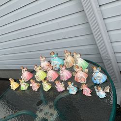 Birthday Glass Figurine Angels