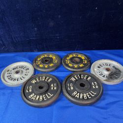 Standard Weight Plates - 45 Lbs