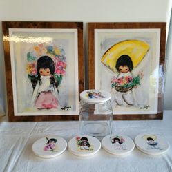 De Grazia Plaques and Coasters!