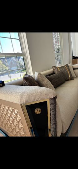 Italian  luxury sofa and love seat