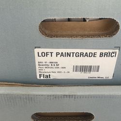 Paint Grade Brick