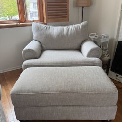 Chair And Ottoman 