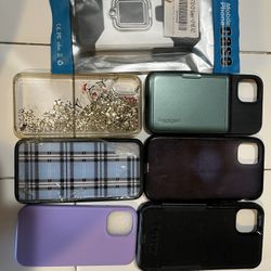 Cases X,11,11 Pro Max, 12 Mini. $2 Each