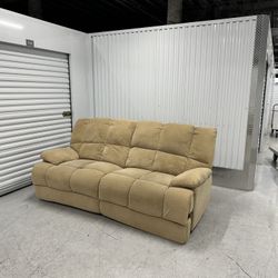 Comfy Beige Sofa Couch 