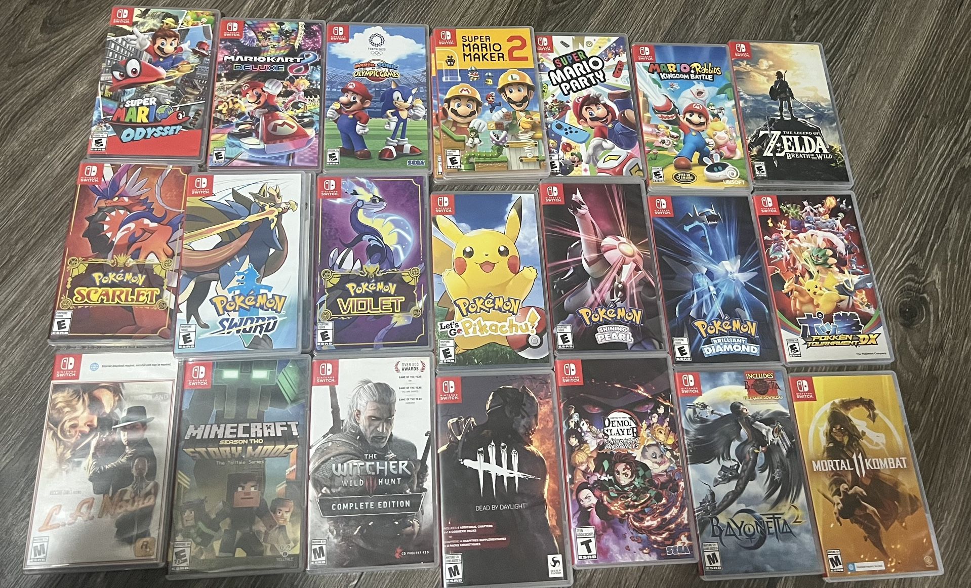 Nintendo Switch Games & More !