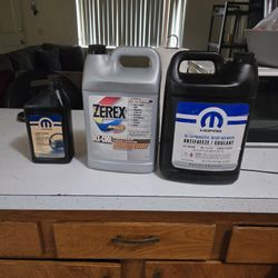 Antifreeze And Power Steering Fluid