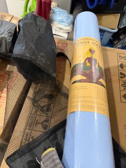 Eco-Friendly Yoga Mat – Light Blue