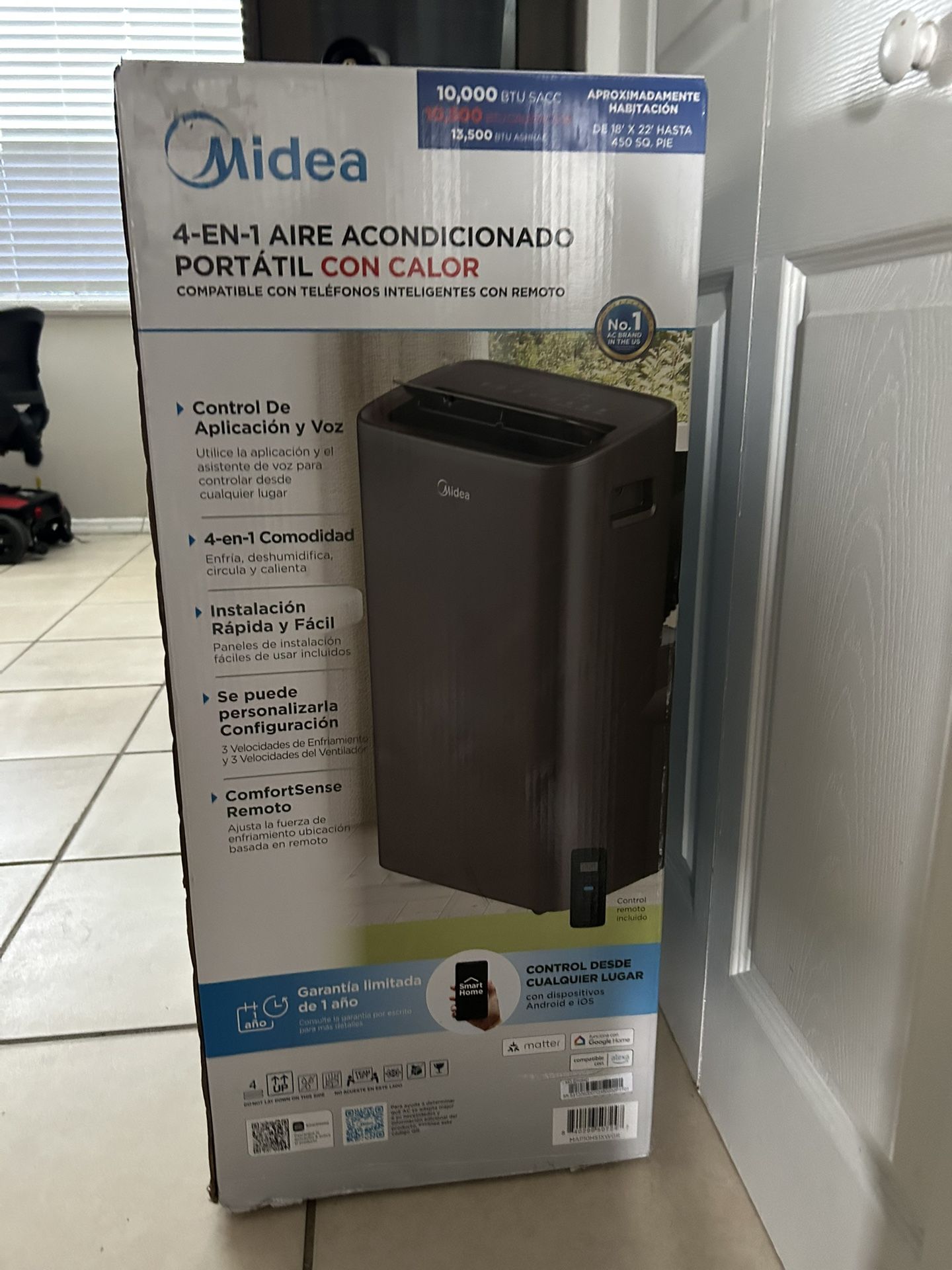 Portable Ac/ Heater In The Box With Remote