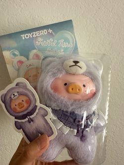 ToyZero+ Lulu Pig Joyful Time Plush Pig Figure