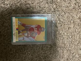 Joe Montana Card