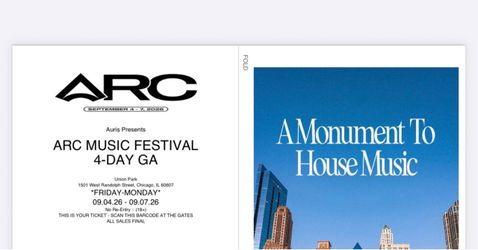 ARC MUSIC FESTIVAL