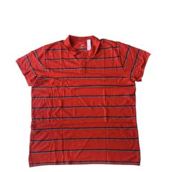 Old Navy Men's POLO Short Sleeve. Sz 3XLT Red w/Gray & Black