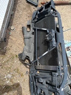 03 Chevy Tahoe radiator cord support