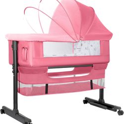 Pink Baby Bassinet