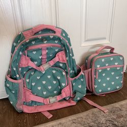 Pottery Barn Backpack And Lunchbox