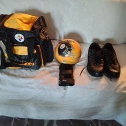 Steelers Bowling Ball , Bag, Shoes