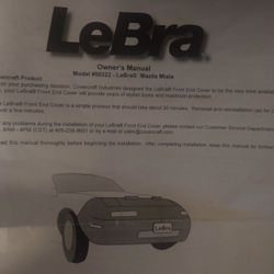Brand New  LeBra® Mazda Miata