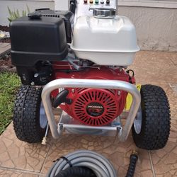 BRAND NEW PRESSURE WASHER POWERED BY HONDA GX390 ENGINE WITH GENERAL PUMP EZ4040G: 4200 PSI @ 4GPM 