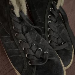 Gola Leather High-top Sneakers 