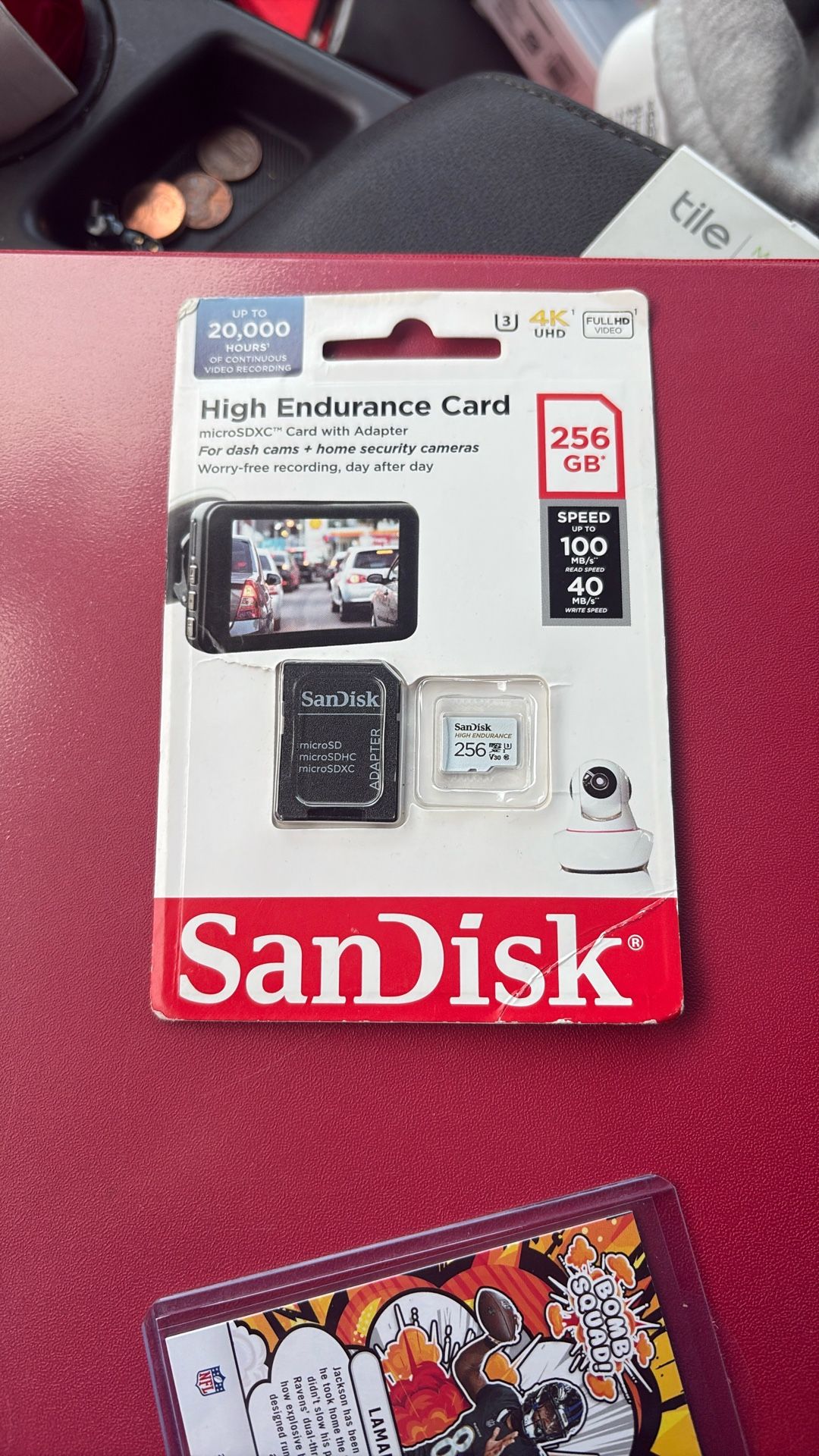 Sandisk High Endurance MicroSDXC Card 256GB