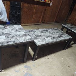 Coffee Table And Side Tables