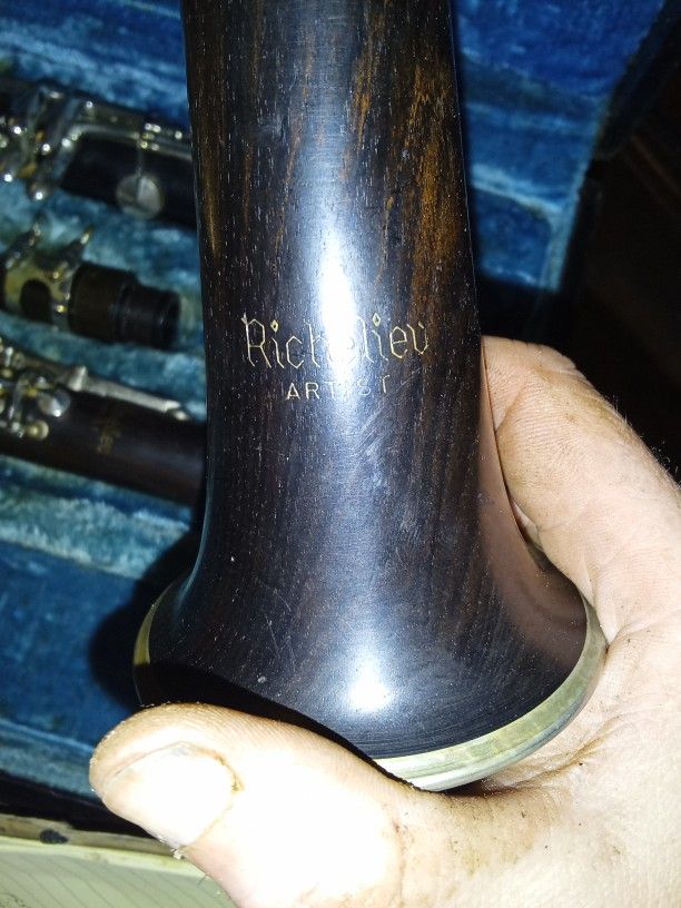 1970s Richelieu Artist Wood Clarinet