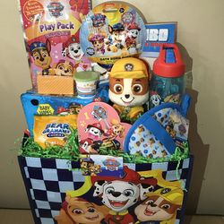 Boys PawPatrol Easter Basket