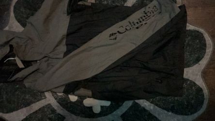 Grey & Black Columbia Premium Fishing Gear XS Jacket